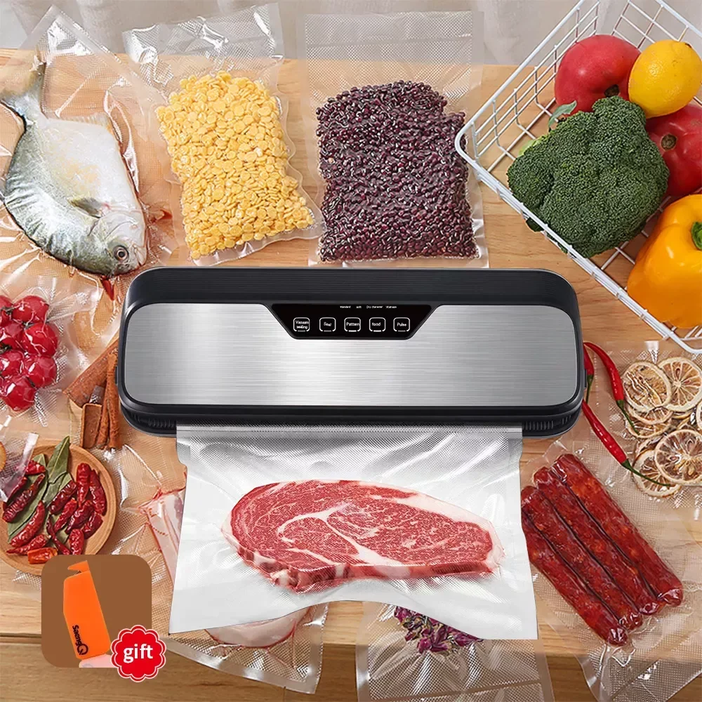 NEW 2023 in Vacuum Sealer Packaging Machine For Home Kitchen Food Saver Bags Commercial Vacuum Food Sealing air fryer home appli 
NEW 2023 in Vacuum Sealer Packaging Machine For Home Kitchen Food Saver Bags Commercial Vacuum Food Sealing air fryer home appli