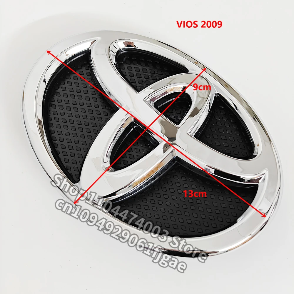 Для Toyota VIOS 2009 2014 подлинный значок передней решетки 150 мм 
Для Toyota VIOS 2009 2014 подлинный значок передней решетки 150 мм
