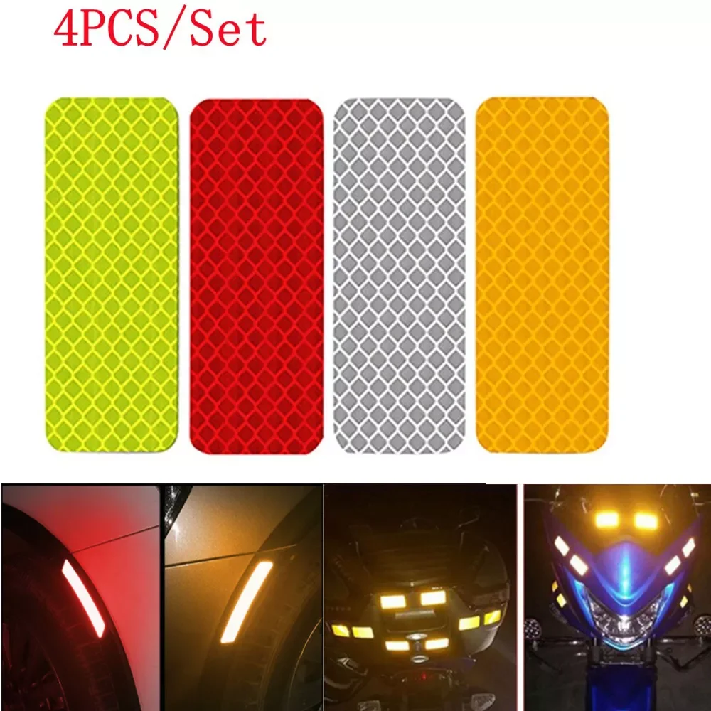 4 Pcs/Set Reflective Warning Sticker Car Open Reflector With Warning Mark Door Sticker Reflective Sticker Waterproof
4 Pcs/Set Reflective Warning Sticker Car Open Reflector With Warning Mark Door Sticker Reflective Sticker Waterproof