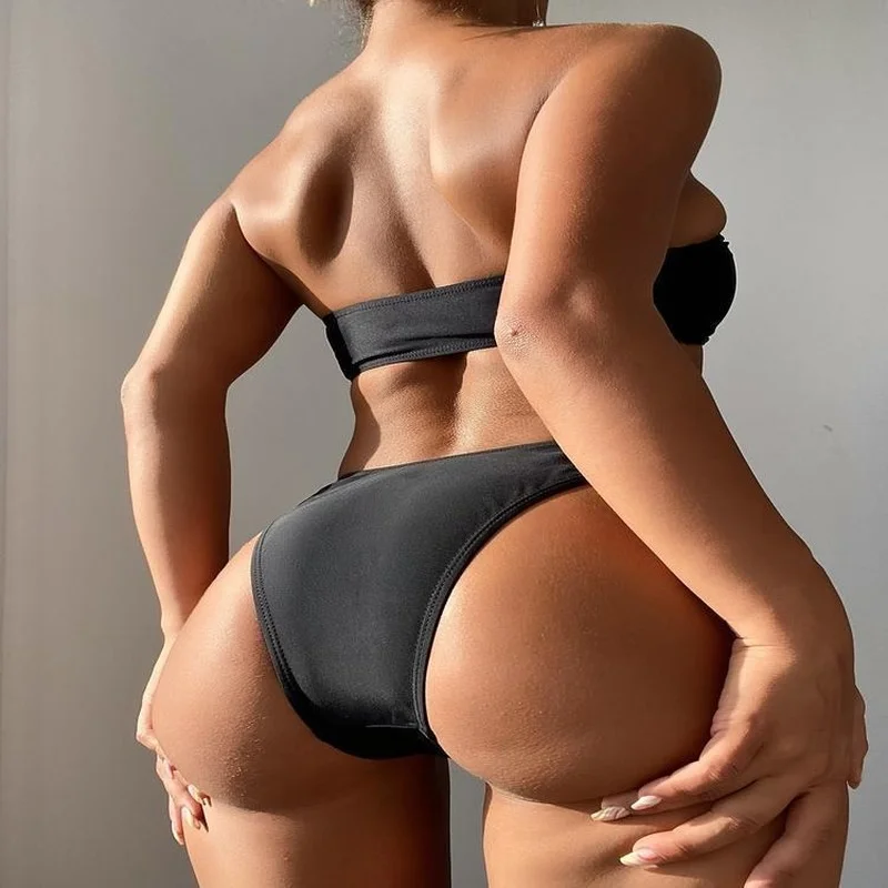 2022 Women's Sexy Solid Color Bikini Split Swimsuit Female No Steel Ring With Chest Pad High Quality Fashion Swimwear
2022 Women's Sexy Solid Color Bikini Split Swimsuit Female No Steel Ring With Chest Pad High Quality Fashion Swimwear