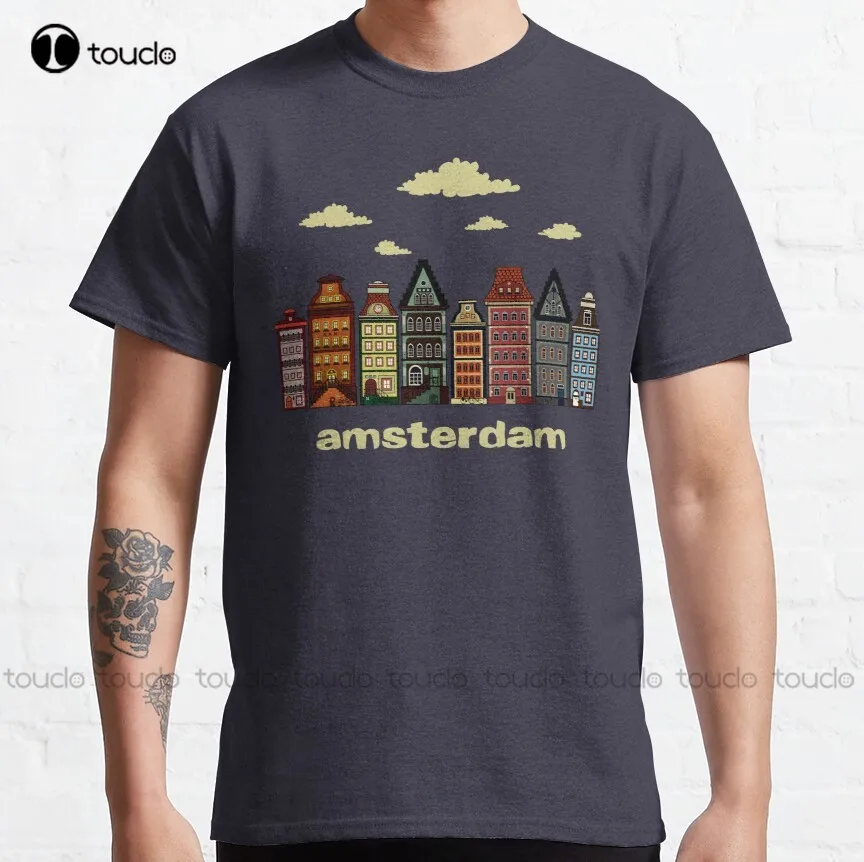 Amsterdam Skyline Buildings Houses Street Classic T-Shirt T-Shirt Women Custom Aldult Teen Unisex Digital Printing Tee Shirt
Amsterdam Skyline Buildings Houses Street Classic T-Shirt T-Shirt Women Custom Aldult Teen Unisex Digital Printing Tee Shirt