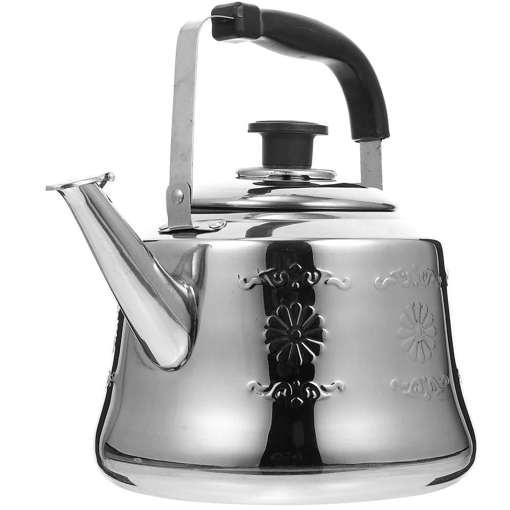 Daily Use Convenient Stainless Steel Handheld Stovetop Kettle Whistling Kettle Tea for Dorm Daily Home Kitchen
Daily Use Convenient Stainless Steel Handheld Stovetop Kettle Whistling Kettle Tea for Dorm Daily Home Kitchen