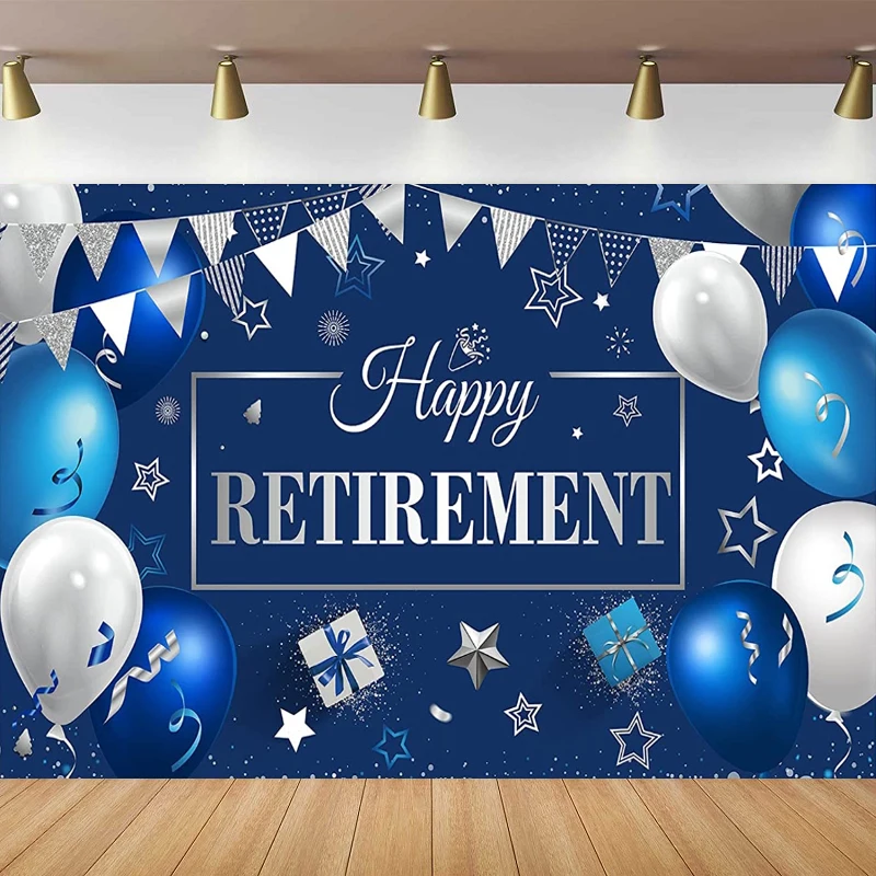 Photography Backdrop For Happy Retirement Party Decorations Background Sign Banner Photo Booth Poster
Photography Backdrop For Happy Retirement Party Decorations Background Sign Banner Photo Booth Poster