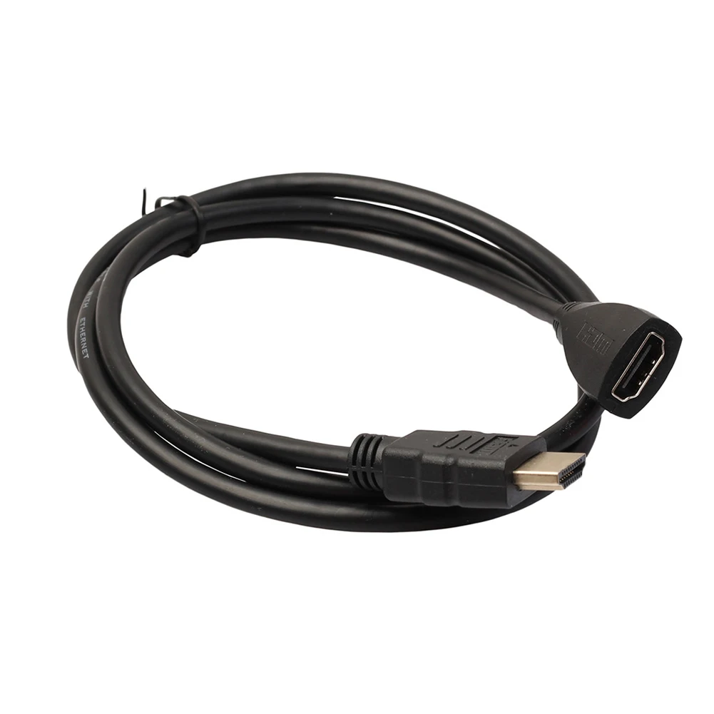 1 м HDMI-совместимый Удлинительный кабель штекер-гнездо 3D UHD TV высокоскоростной Черный для всех устройств V2.0, 3D и 4K
1 м HDMI-совместимый Удлинительный кабель штекер-гнездо 3D UHD TV высокоскоростной Черный для всех устройств V2.0, 3D и 4K