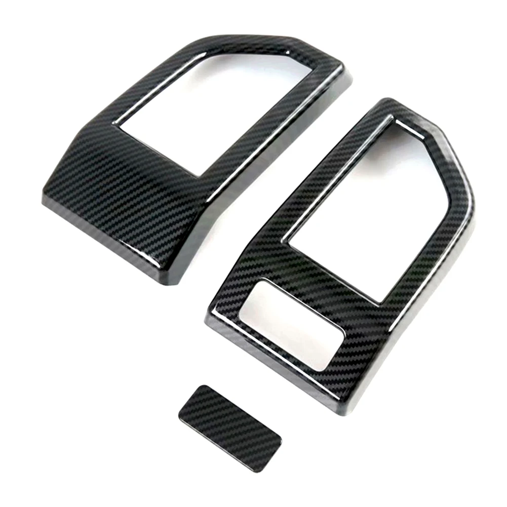 Molded Carbon Fiber Dashboard Air Vent Trim Cover For Ford F150 2015-2020 ABS Plastic Car Air Outlet Decoration Auto Accessories
Molded Carbon Fiber Dashboard Air Vent Trim Cover For Ford F150 2015-2020 ABS Plastic Car Air Outlet Decoration Auto Accessories