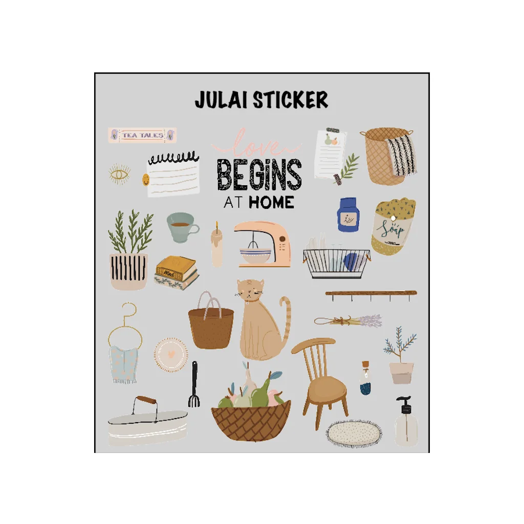 Sticker Sheet - Love Begins At Home / Bullet Journal Stickers, Planner Stickers, Scrapbook Stickers, Love Begins At Home Sticker
Sticker Sheet - Love Begins At Home / Bullet Journal Stickers, Planner Stickers, Scrapbook Stickers, Love Begins At Home Sticker