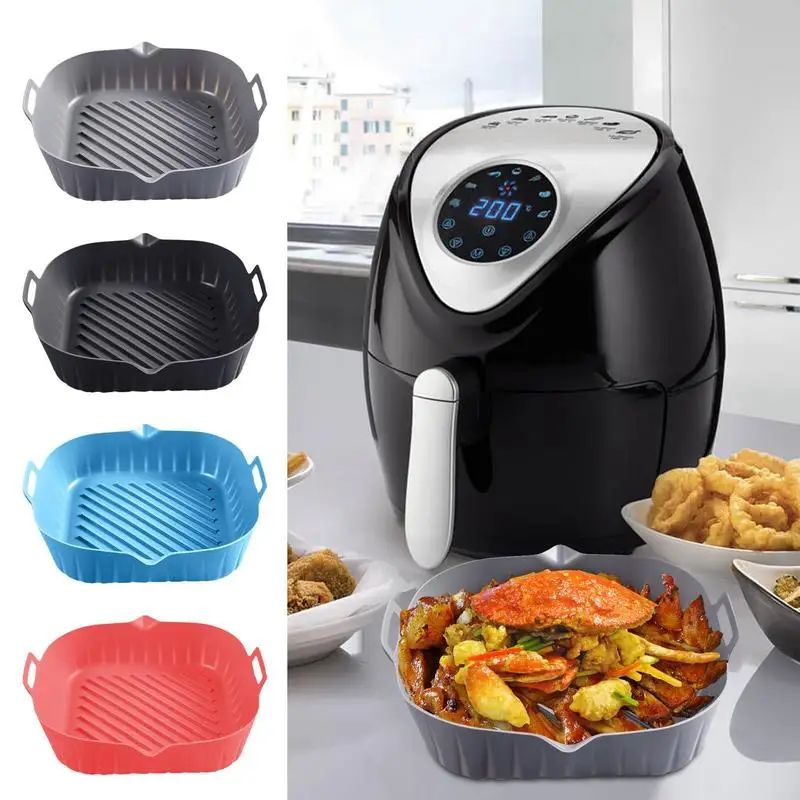 Подставка для фритюрницы, многоразовый квадратный коврик для жарки, курицы, антипригарный, для духовки 
Подставка для фритюрницы, многоразовый квадратный коврик для жарки, курицы, антипригарный, для духовки