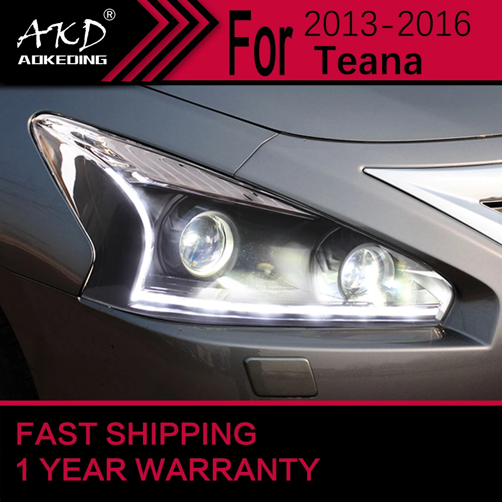 Автомобильные фары для Nissan фара Teana 2013-2016 Altima, передняя фара Drl, объектив проектора, автомобильные аксессуары
Автомобильные фары для Nissan фара Teana 2013-2016 Altima, передняя фара Drl, объектив проектора, автомобильные аксессуары
