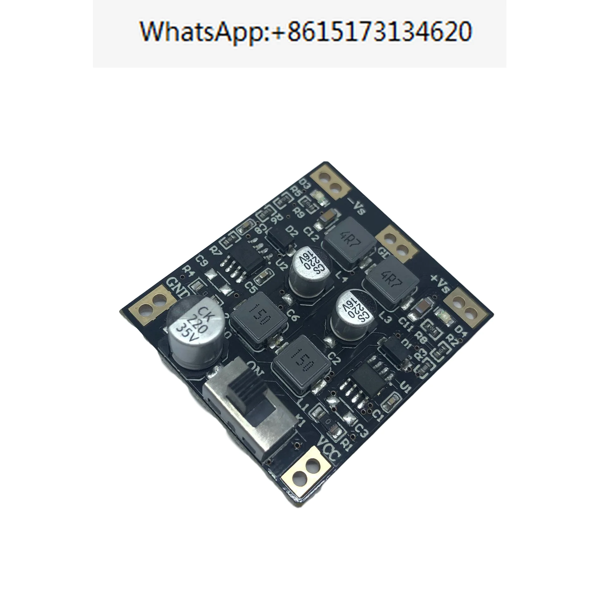 24V 15V 12V to positive and negative 5V 12V regulated power supply module with high efficiency and low ripple dual filtering 
24V 15V 12V to positive and negative 5V 12V regulated power supply module with high efficiency and low ripple dual filtering