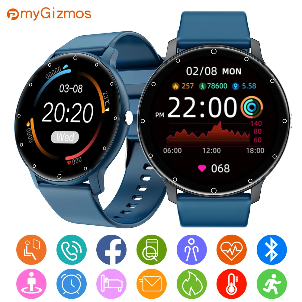New Smart Watch women men’s gift Touch screen Heart Rate Sleep Monitor Fitness Watch For Android ios smartwatch
New Smart Watch women men’s gift Touch screen Heart Rate Sleep Monitor Fitness Watch For Android ios smartwatch