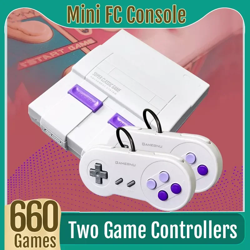 Retro Super Classic Game Mini TV 8 Bit Family TV Video Game Console Built-in 660 Games Handheld Gaming Player Boy Birthday Gift
Retro Super Classic Game Mini TV 8 Bit Family TV Video Game Console Built-in 660 Games Handheld Gaming Player Boy Birthday Gift
