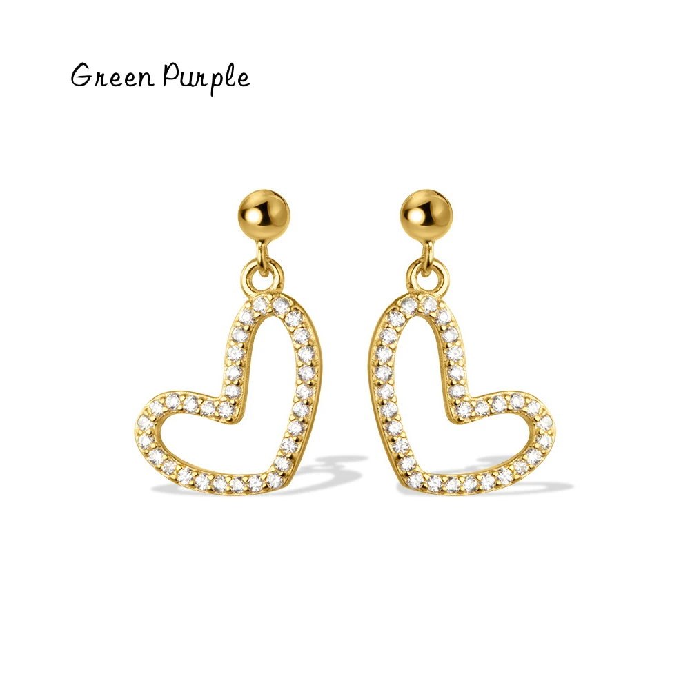 Green Purple Real 925 Sterling Silver Simple Love Heart Pave Zircon Fashion Stud Earrings for Women Fine Jewelry Accessories
Green Purple Real 925 Sterling Silver Simple Love Heart Pave Zircon Fashion Stud Earrings for Women Fine Jewelry Accessories