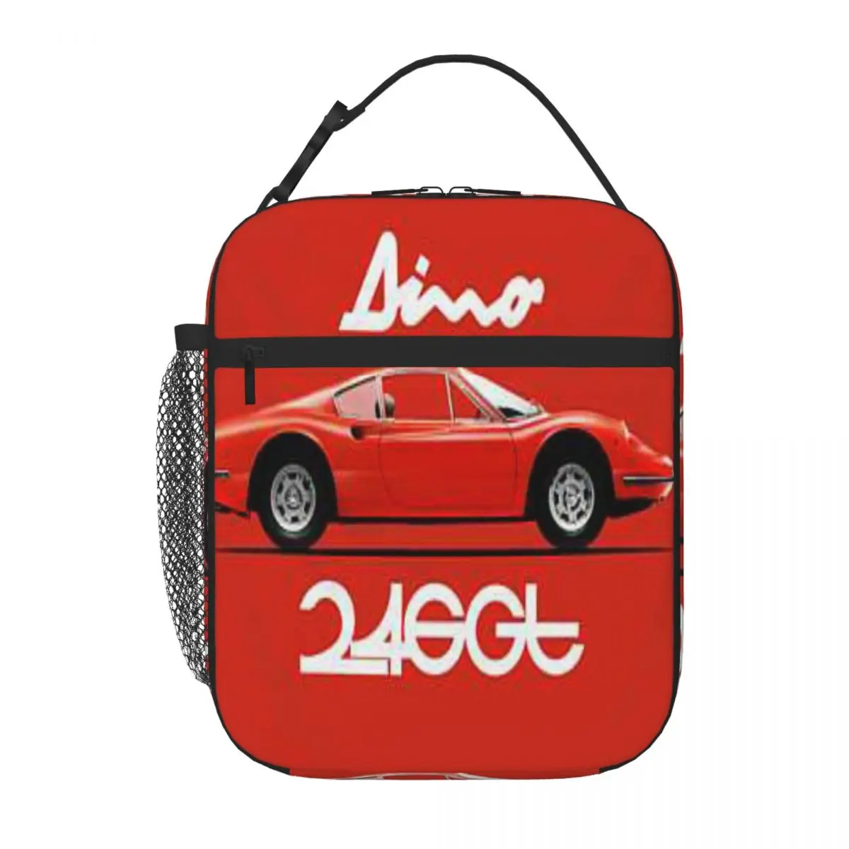 

The Dino 246 Gt Mark Rogan Transparent Lunch Tote Lunchbag Insulated Bags School Lunch Bag