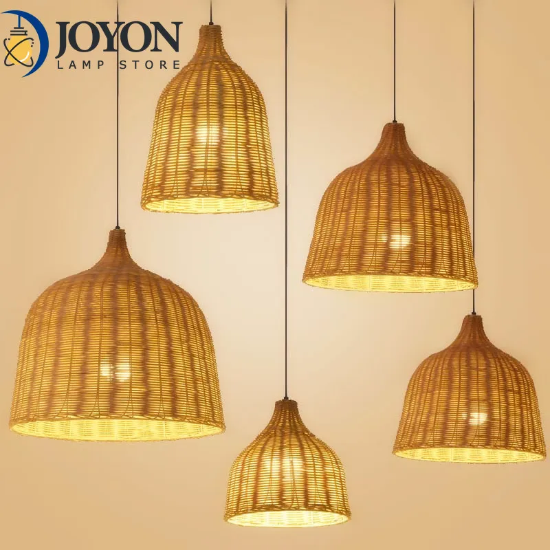 Rattan Pendant Lights Bamboo Lantern Pendant Lamp Hand-Woven Bamboo Lamp shades pendente luminária de teto Home Decor
Rattan Pendant Lights Bamboo Lantern Pendant Lamp Hand-Woven Bamboo Lamp shades pendente luminária de teto Home Decor