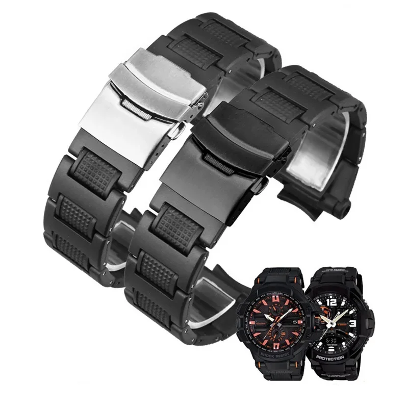 Высококачественный пластиковый стальной ремешок для часов Casio G-shock Air bully GA-1000 1100 Φ