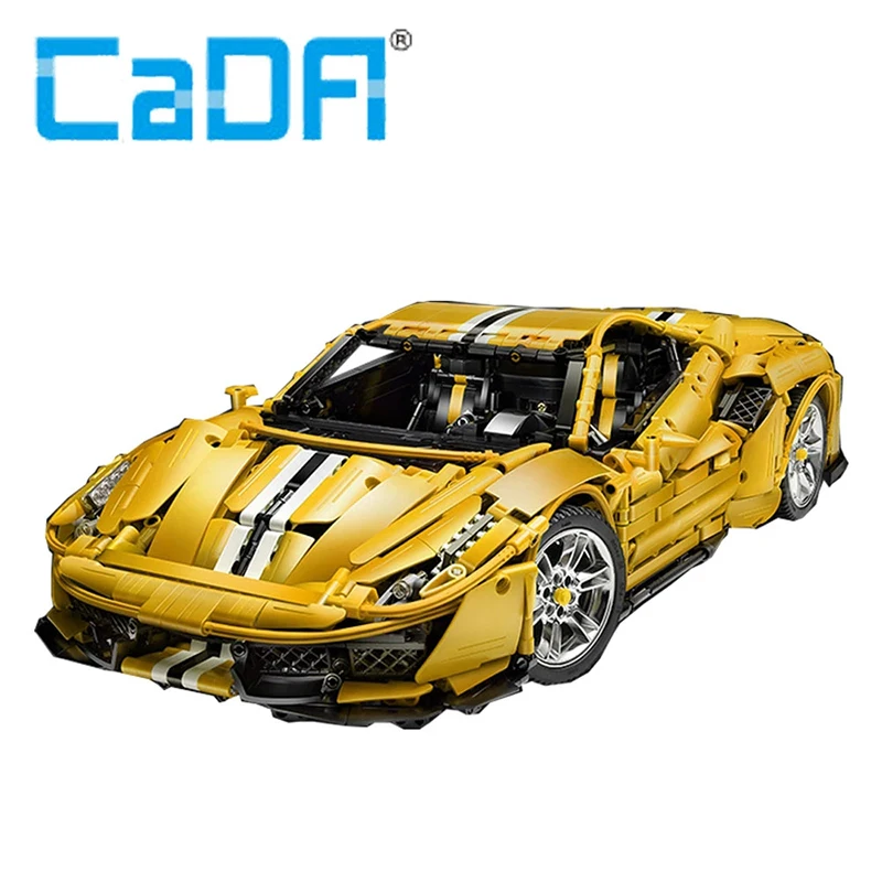 CaDA 3187pcs High-tech Racing Blocks Car 1:8 Remote Control Super Running Vehicle Moc Technical Bricks Model Toys Gift
CaDA 3187pcs High-tech Racing Blocks Car 1:8 Remote Control Super Running Vehicle Moc Technical Bricks Model Toys Gift