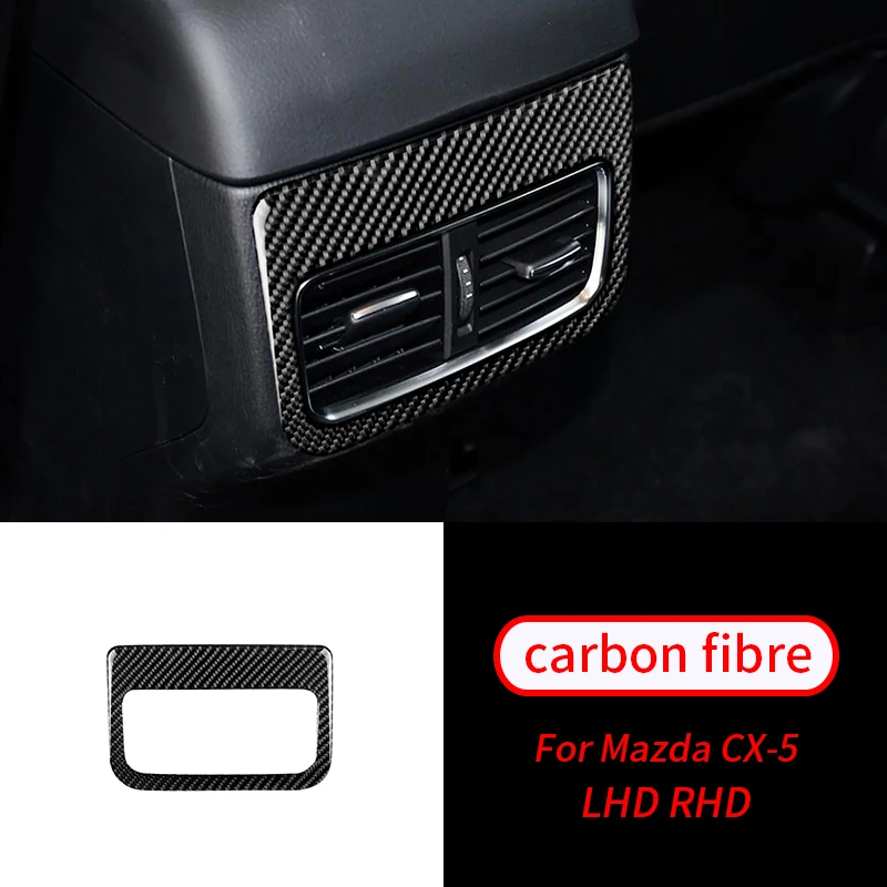For Mazda CX-5 2017 -2018 1PCS Real Carbon Fiber Rear Seat Air Vent Trim Car Interior Accessories
For Mazda CX-5 2017 -2018 1PCS Real Carbon Fiber Rear Seat Air Vent Trim Car Interior Accessories