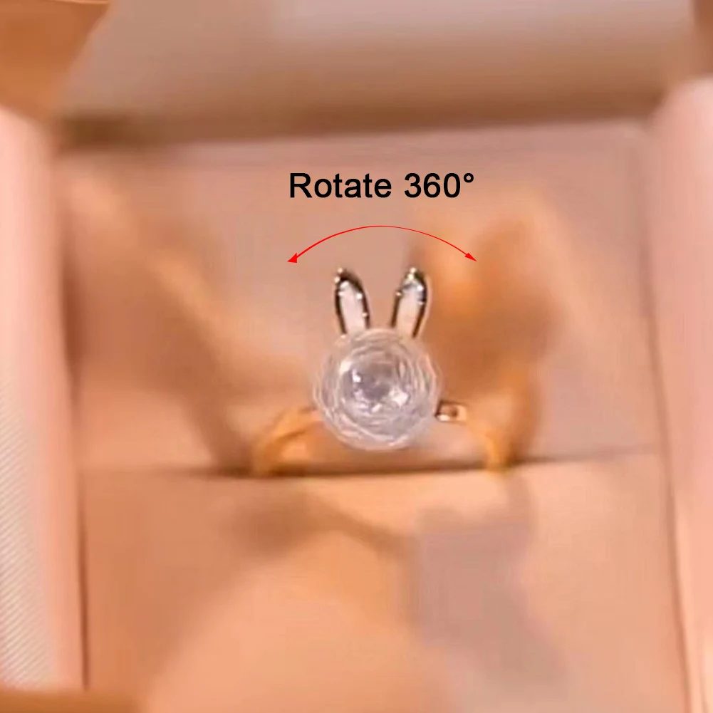 Sweet Cute Rabbit Open Rings For Women Kids Lovely Animal Ear Tail Rose Wedding Party Finger Cuff Jewelry Girls Gifts
Sweet Cute Rabbit Open Rings For Women Kids Lovely Animal Ear Tail Rose Wedding Party Finger Cuff Jewelry Girls Gifts