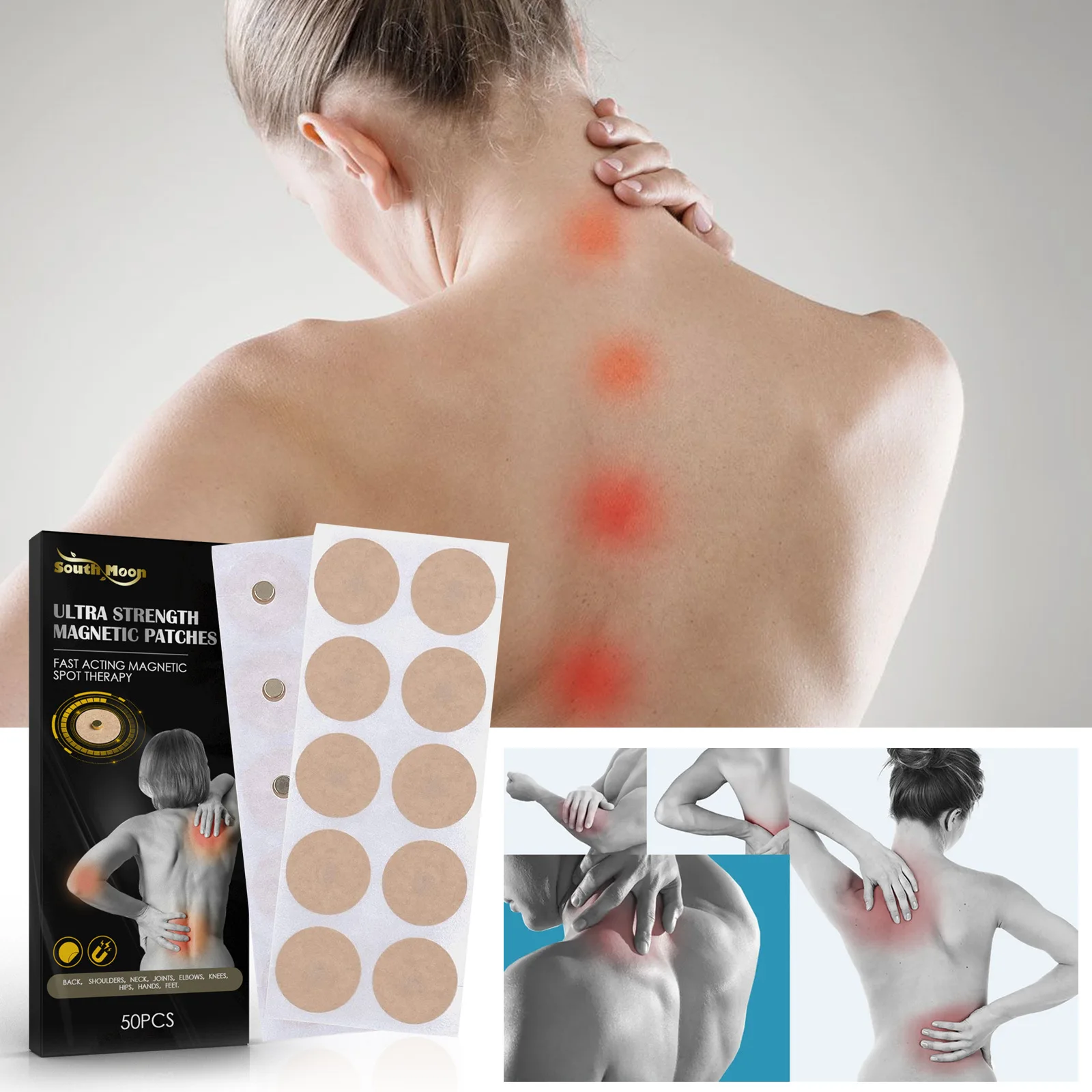 50pcs/Acupoint Massage Patches Acupuncture Therapy Patches Neck Back Painkiller Natural Medical Body Pain Relief Stickers
50pcs/Acupoint Massage Patches Acupuncture Therapy Patches Neck Back Painkiller Natural Medical Body Pain Relief Stickers