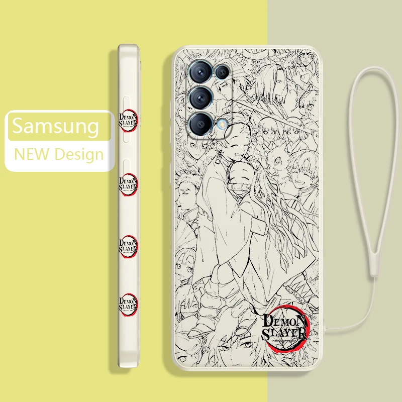 Cool Anime Demon Slayer Phone Case For OPPO Find X5 X3 X2 neo Pro Lite A5 A9 2020 A96 4G 5G Liquid Left Rope Candy Cover Fundas
Cool Anime Demon Slayer Phone Case For OPPO Find X5 X3 X2 neo Pro Lite A5 A9 2020 A96 4G 5G Liquid Left Rope Candy Cover Fundas