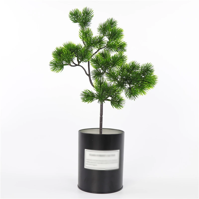 1pc 40cm Artificial Plant Simulation Green Pine Bonsai Plastic Fake Plants Home Decor Garden Decor For Indoor And Outdoor
1pc 40cm Artificial Plant Simulation Green Pine Bonsai Plastic Fake Plants Home Decor Garden Decor For Indoor And Outdoor