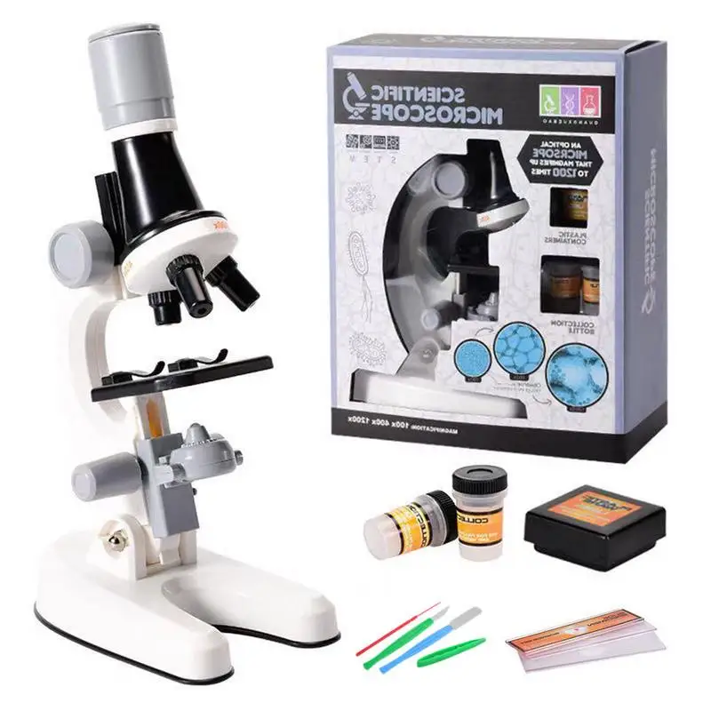 Children's Beginner Microscope Science Kit Early Education Kindergarten Teaching Aids LED Microscope Educational Toys Set
Children's Beginner Microscope Science Kit Early Education Kindergarten Teaching Aids LED Microscope Educational Toys Set