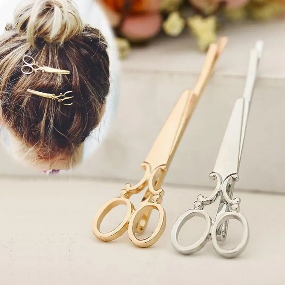 Scissors Shape Hair Clip Women Lady Girls Side Clip Hot Hair Hairwear New Accessories Hair Barrette Delicate Hairpins Creat V4o1
Scissors Shape Hair Clip Women Lady Girls Side Clip Hot Hair Hairwear New Accessories Hair Barrette Delicate Hairpins Creat V4o1