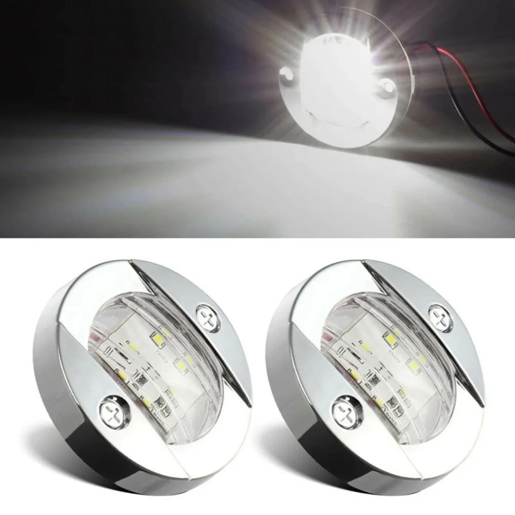 2X Round 3" Marine Boat Stern Transom Lights White 6 LED Courtesy Cockpit Light Brand New Auto Parts High Quality And Durable
2X Round 3" Marine Boat Stern Transom Lights White 6 LED Courtesy Cockpit Light Brand New Auto Parts High Quality And Durable