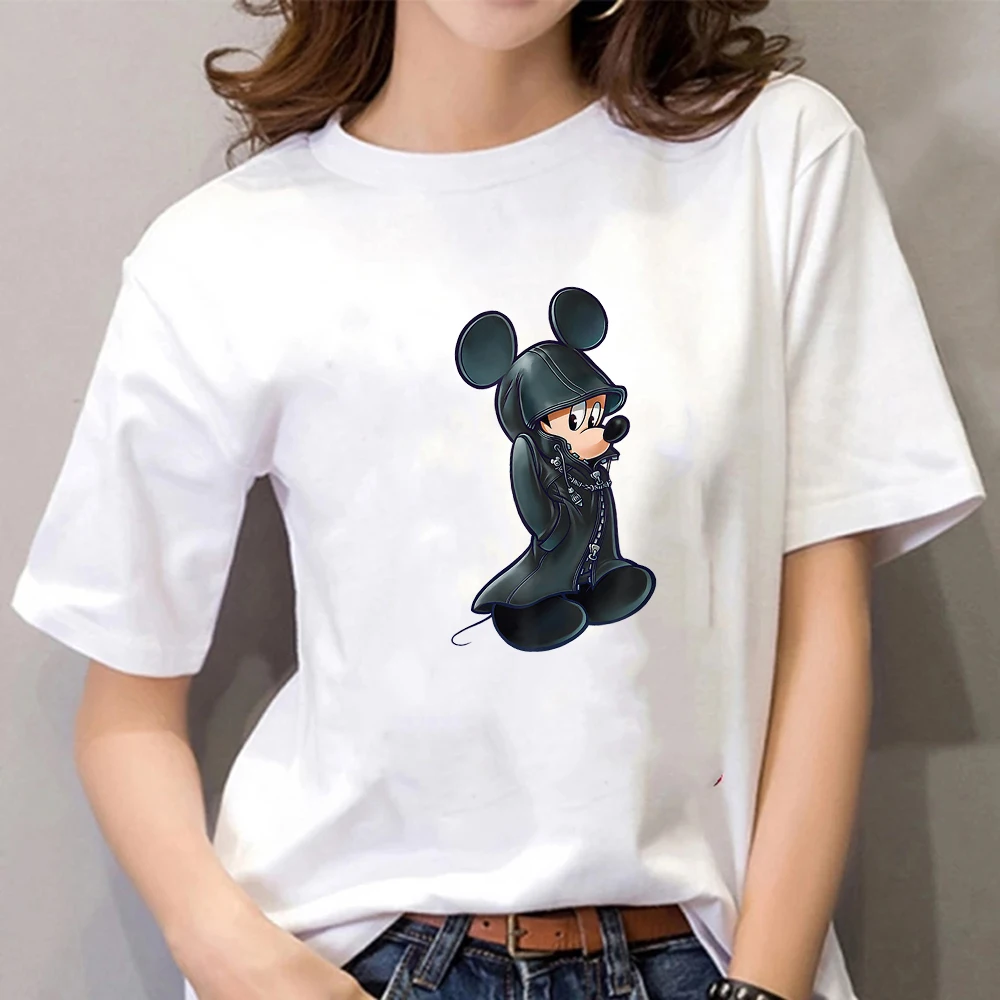 Mickey Mouse Print Women T Shirt Disney Minimalist Tops Lady Short Sleeve Cute Summer New Female T-Shirt Four Seasons Ladu Tee
Mickey Mouse Print Women T Shirt Disney Minimalist Tops Lady Short Sleeve Cute Summer New Female T-Shirt Four Seasons Ladu Tee