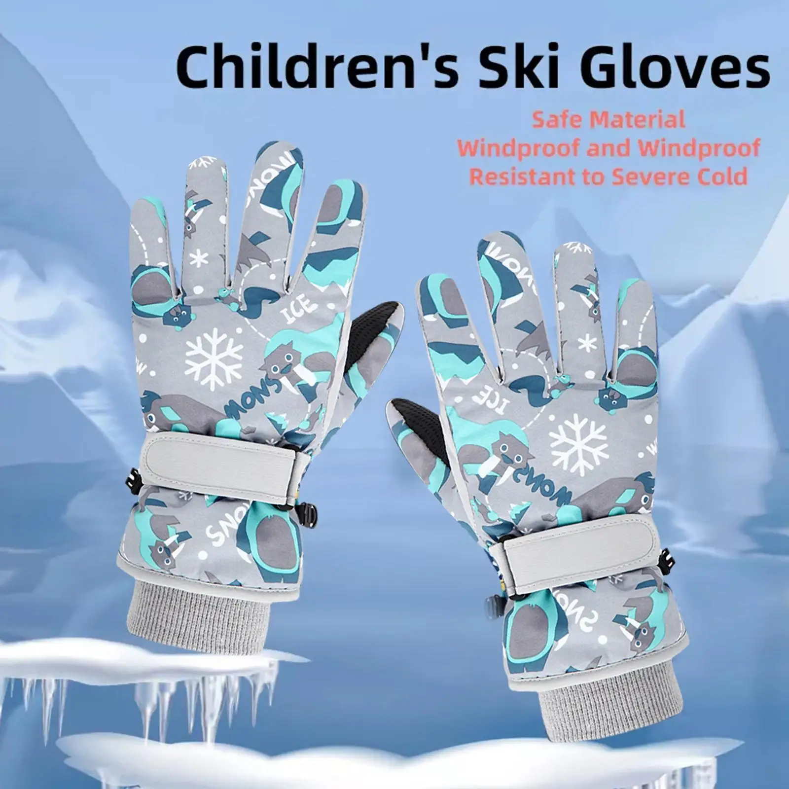 Children Kids Ski Gloves Winter Board Warm Waterproof Girl Warm Glove Quality Mittens Keep Boys Thicken Finger Hig M9b8
Children Kids Ski Gloves Winter Board Warm Waterproof Girl Warm Glove Quality Mittens Keep Boys Thicken Finger Hig M9b8