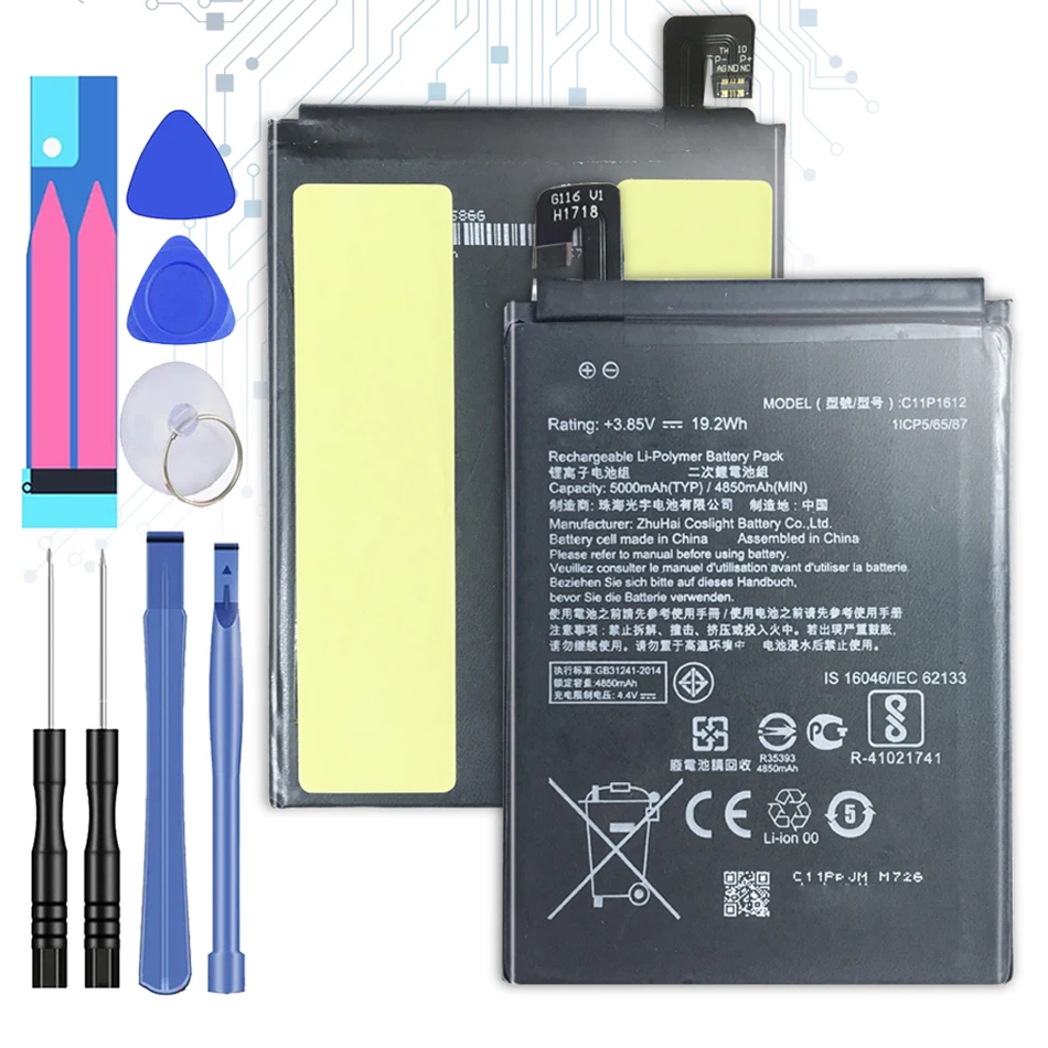 C11P1612 Аккумулятор для ASUS ZE553KL ZenFone 3 Dual Z01HDA SIM LTE Zoom S Bateria 4850 мАч номер отслеживания
C11P1612 Аккумулятор для ASUS ZE553KL ZenFone 3 Dual Z01HDA SIM LTE Zoom S Bateria 4850 мАч номер отслеживания