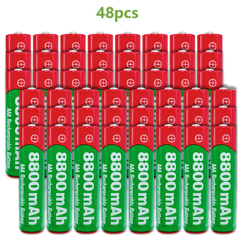 AAA1.5V Battery 8800mAh Rechargeable Battery Lithium Ion 1.5 V AAA Battery for Clocks Mice Computers Toys So on + Free Shipping
AAA1.5V Battery 8800mAh Rechargeable Battery Lithium Ion 1.5 V AAA Battery for Clocks Mice Computers Toys So on + Free Shipping
