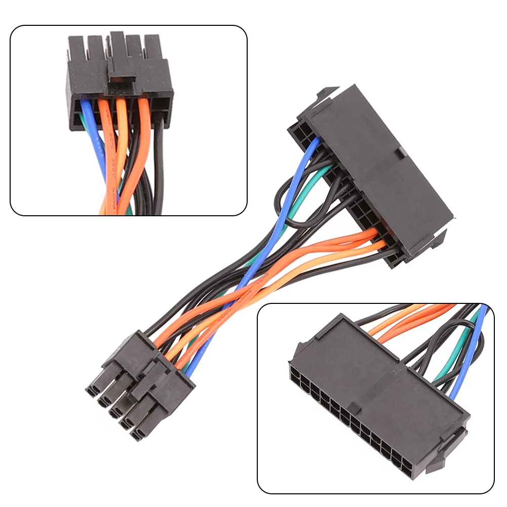 

ATX 24P To 10P 24pin To 10pin PSU Power Supply Cable Replace 10cm 24P To 10P 10-pin Power Cable Conversion Wiring