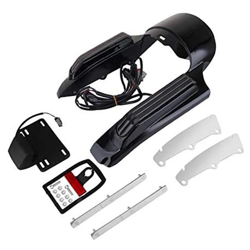 Motorcycle Tail Running/Brake/Turn/Warning Light Fender Extension Fascia for Touring Street Glide Road Glide 2014-Up
Motorcycle Tail Running/Brake/Turn/Warning Light Fender Extension Fascia for Touring Street Glide Road Glide 2014-Up