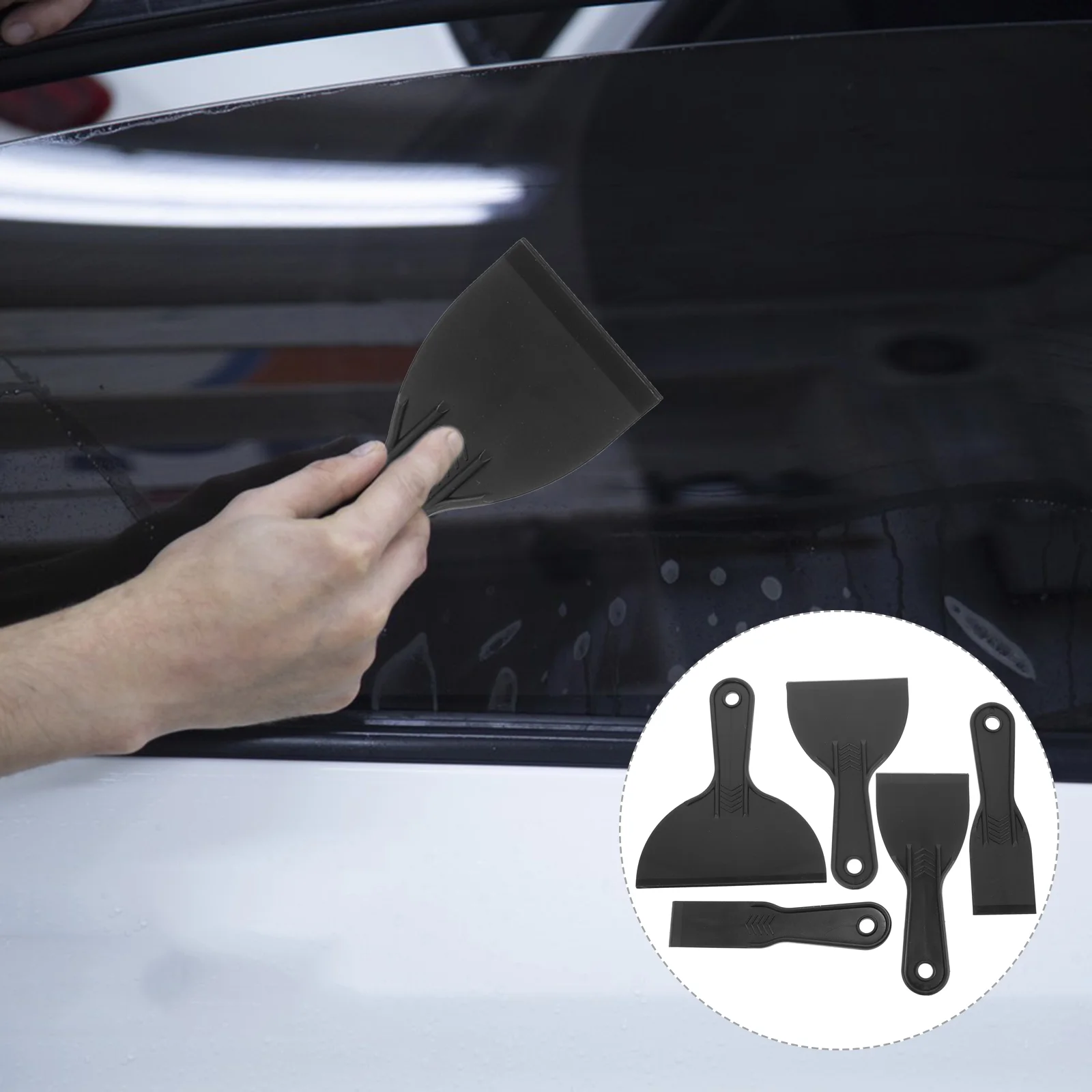 5 Pcs Plastering Film Scraper Cabinet Tools Wallpaper Scraper Remover Sticker Remover Tool Abs Window Film Applying Tool
5 Pcs Plastering Film Scraper Cabinet Tools Wallpaper Scraper Remover Sticker Remover Tool Abs Window Film Applying Tool