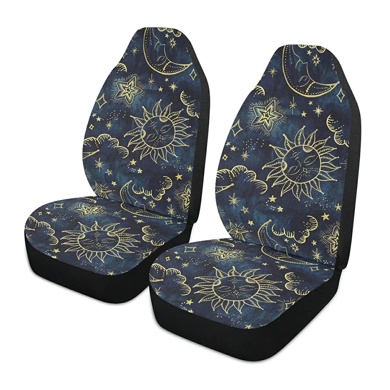 Sun Moon Boho Cosmos Astrology Car Seat Covers Front Seats Only for Women Men Seat Covers w/Organizer Pocket for Cars 2 pcs
Sun Moon Boho Cosmos Astrology Car Seat Covers Front Seats Only for Women Men Seat Covers w/Organizer Pocket for Cars 2 pcs
