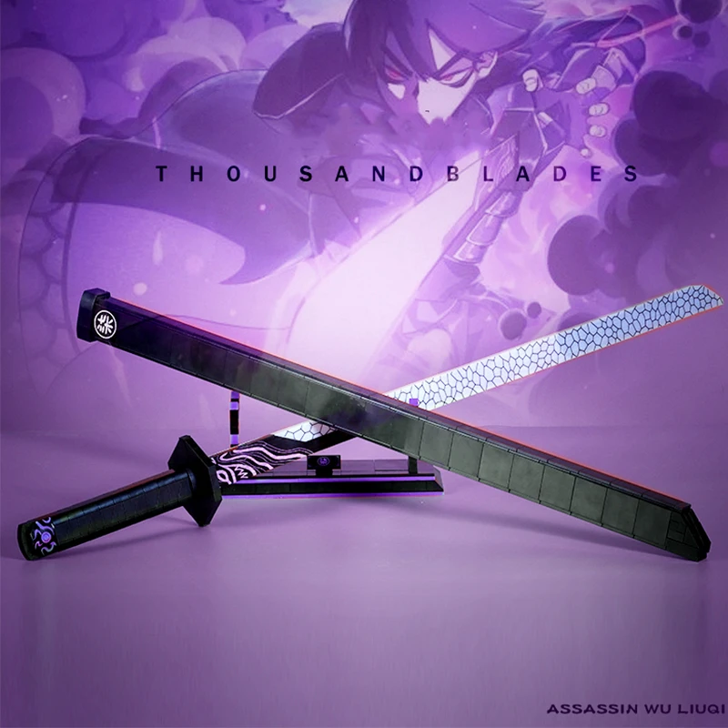New High-Tech Ideas Series The Yamato Katana Model Building Blocks Set Classic Samurai Sword MOC Weapons Educational Toys
New High-Tech Ideas Series The Yamato Katana Model Building Blocks Set Classic Samurai Sword MOC Weapons Educational Toys