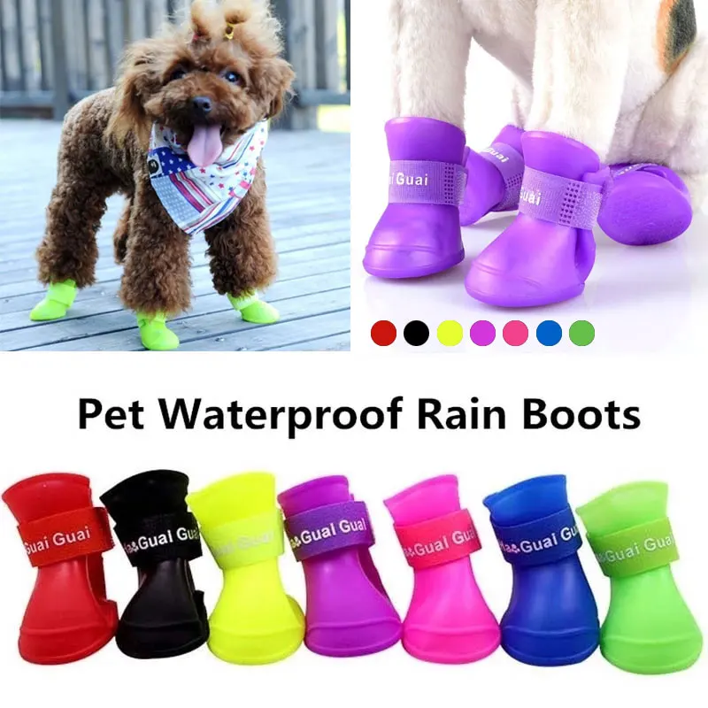 Seasons Shoe Rain Shoes Anti Dog Rain Footwear Waterproof Rubber Outdoor Shoes Four 4pc/set Cat Dog Boots Slip Pet For
Seasons Shoe Rain Shoes Anti Dog Rain Footwear Waterproof Rubber Outdoor Shoes Four 4pc/set Cat Dog Boots Slip Pet For