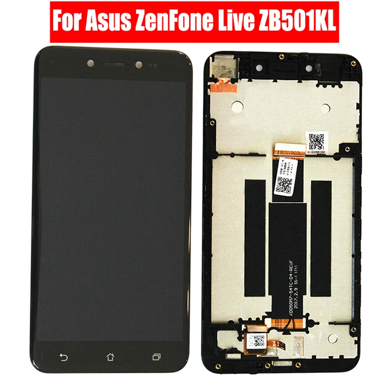Original For Asus ZenFone Live ZB501KL LCD Display Monitor Pantalla Digitizer Assembly Touch Panel X00FD A007 LCD Screen Frame
Original For Asus ZenFone Live ZB501KL LCD Display Monitor Pantalla Digitizer Assembly Touch Panel X00FD A007 LCD Screen Frame