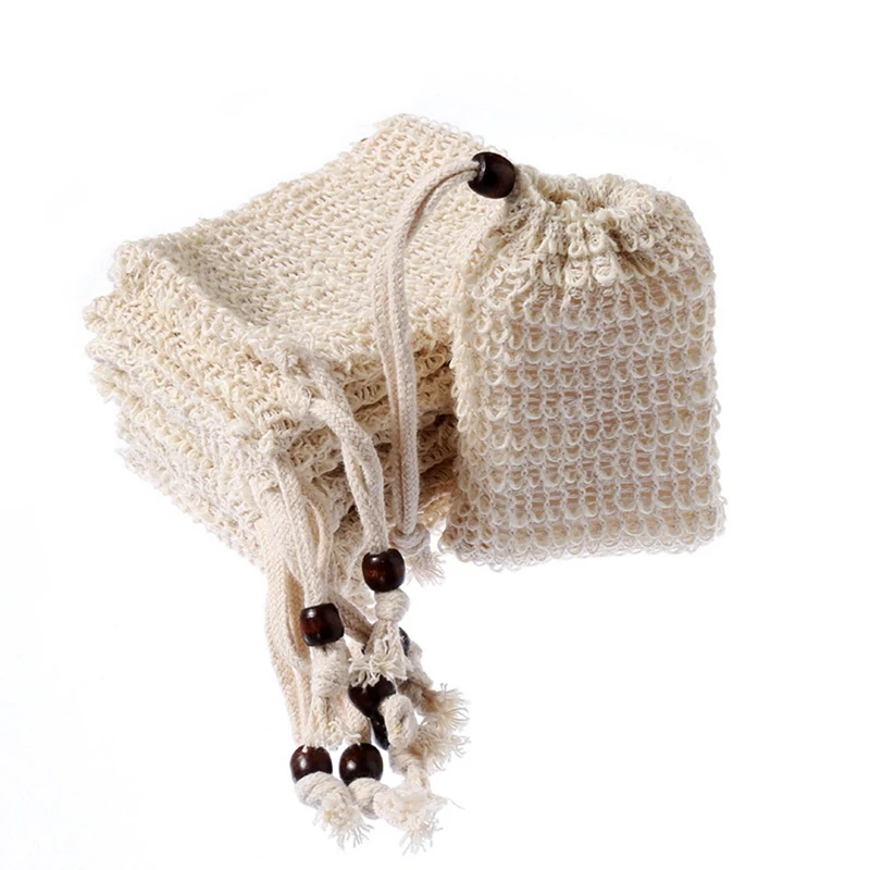 60Pcs Cotton Ramie Soap Bag Natural Plant Fiber Environmental Protection Hand Made Soap Ramie Foaming Net Storage Bag B
60Pcs Cotton Ramie Soap Bag Natural Plant Fiber Environmental Protection Hand Made Soap Ramie Foaming Net Storage Bag B