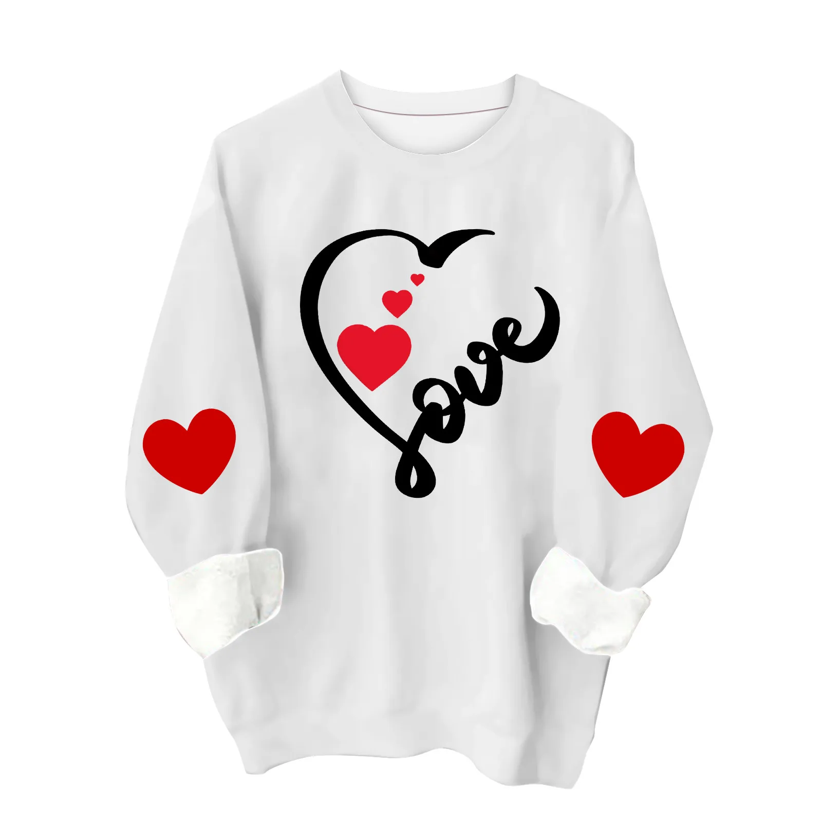 Women's Sweatshirt Long Sleeve Pullover Casual Loose Sweatshirt Valentine's Day Clothes Female Vintage Fashion Y2k Hoodies
Women's Sweatshirt Long Sleeve Pullover Casual Loose Sweatshirt Valentine's Day Clothes Female Vintage Fashion Y2k Hoodies