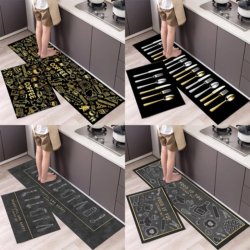 Kitchen Graphics Print Rugs for Bedroom Oil Proof Anti-slip Rectangle Home Decor Rug Hallway Living Room Entrance Doormat Rugs
Kitchen Graphics Print Rugs for Bedroom Oil Proof Anti-slip Rectangle Home Decor Rug Hallway Living Room Entrance Doormat Rugs