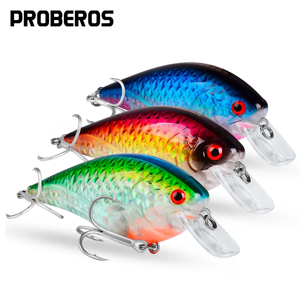 PROBEROS Fishing Lure 7cm-8cm/10.5g-16g Crankbait 6 Color Fishing Tackle 6# BKB Hook Fishing Baits 6pc/lot
PROBEROS Fishing Lure 7cm-8cm/10.5g-16g Crankbait 6 Color Fishing Tackle 6# BKB Hook Fishing Baits 6pc/lot