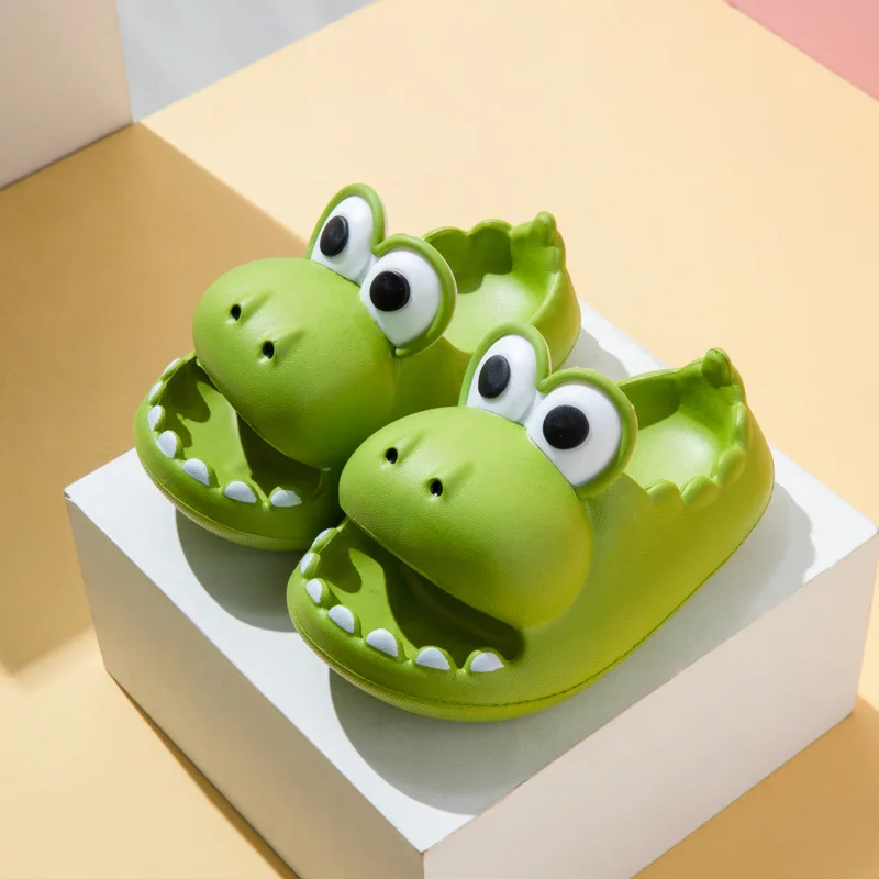 Summer Cartoon Dinosaur Kids Slides Children's Slippers Light EVA Home House Shoes Women Men Flip Flops Funny Family Beach Shoes
Summer Cartoon Dinosaur Kids Slides Children's Slippers Light EVA Home House Shoes Women Men Flip Flops Funny Family Beach Shoes