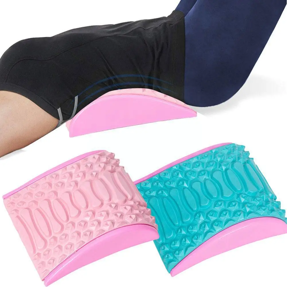 

Подушка для растяжки спины, массажер для поддержки поясницы, шеи, талии, спины, Sciatica, грыжа, дисковый массаж для облегчения боли Relaxa E3P3