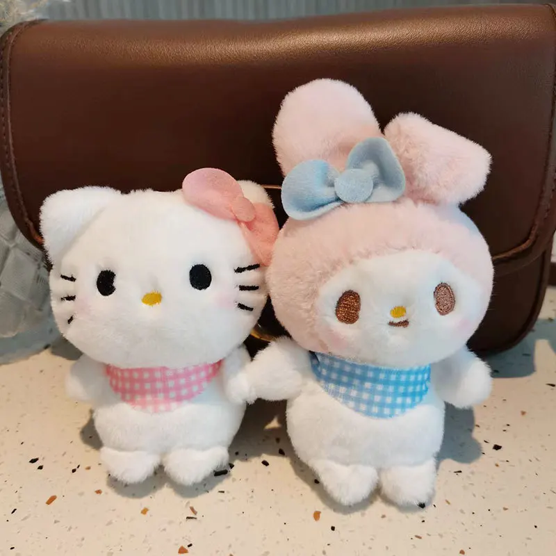 Kawaii Sanrio Kuromi My Melody KT Cat Cinnamoroll Plush Keychain Anime Pompom Purin Plush Figure Pendant Accessories Cute Toys
Kawaii Sanrio Kuromi My Melody KT Cat Cinnamoroll Plush Keychain Anime Pompom Purin Plush Figure Pendant Accessories Cute Toys