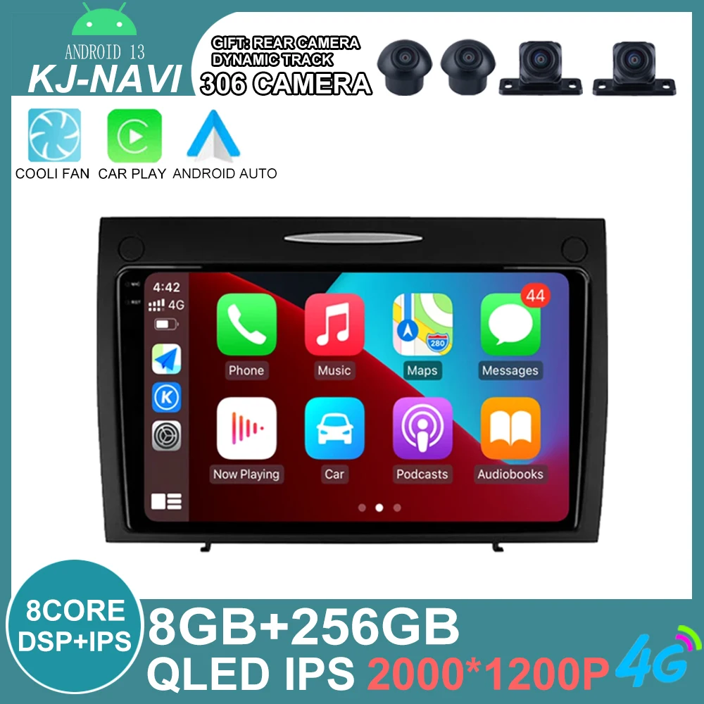 Android 13 для Mercedes Benz SLK Class R171 SLK200 SLK280 SLK300 2000 - 2011 автомобильный компьютер GPS-навигация мультимедийный плеер 2Din
Android 13 для Mercedes Benz SLK Class R171 SLK200 SLK280 SLK300 2000 - 2011 автомобильный компьютер GPS-навигация мультимедийный плеер 2Din