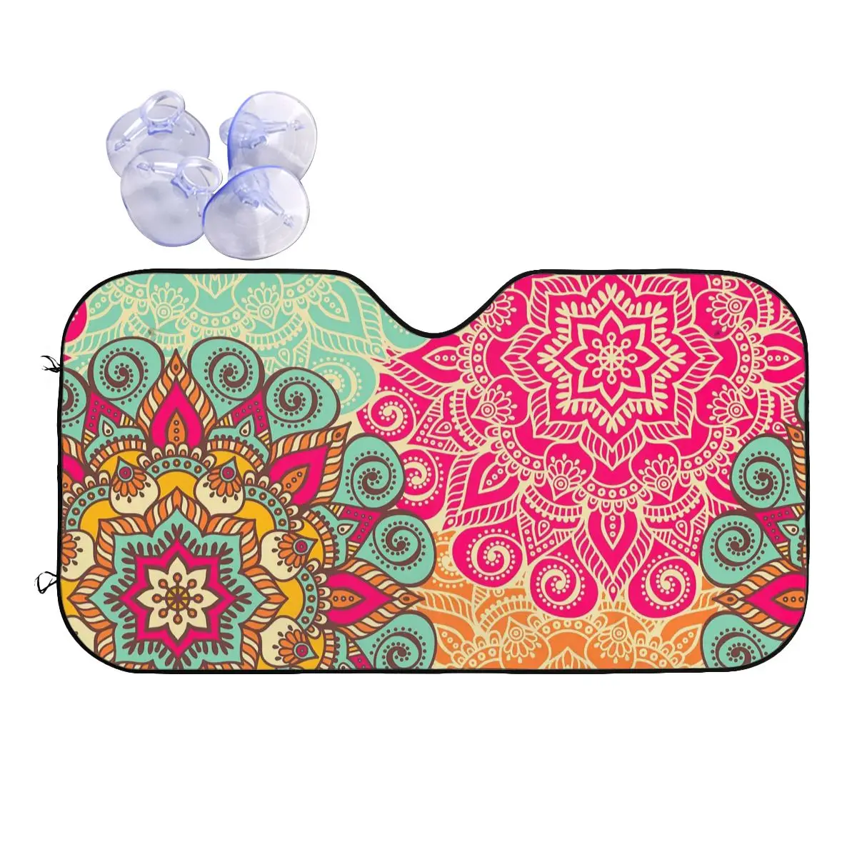 Indian Mandala Sunshade Windscreen Bohemian Personality Car Front Windshield 76x140cm Car Window Windscreen Cover Heat Reflector 
Indian Mandala Sunshade Windscreen Bohemian Personality Car Front Windshield 76x140cm Car Window Windscreen Cover Heat Reflector