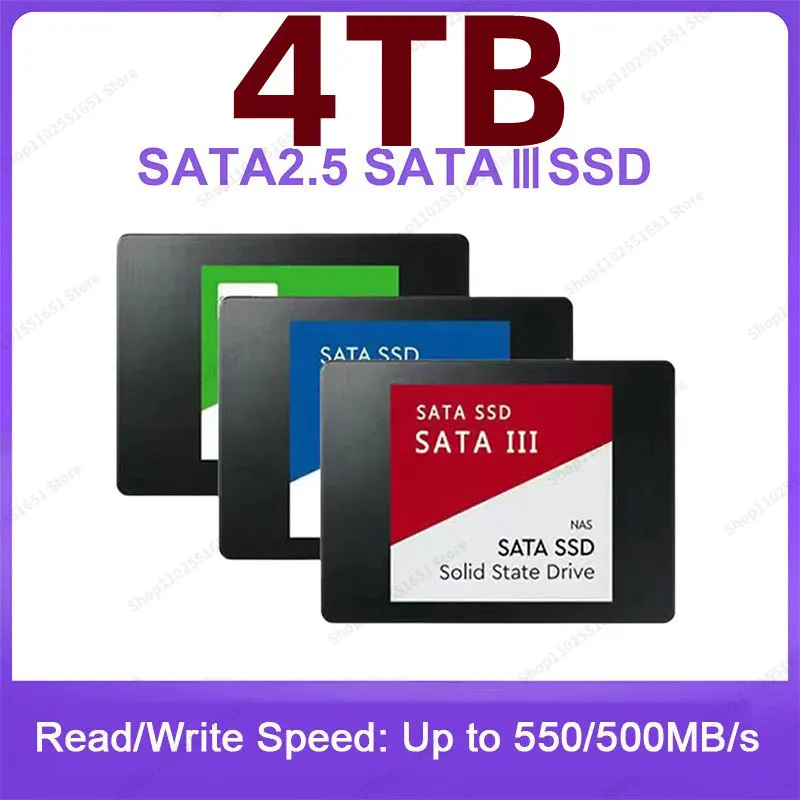 2023 New ssd hard disk 4tb 2TB 2.5 inch 500GB internal Solid State Disque dur de 4 To Desktop Laptop
2023 New ssd hard disk 4tb 2TB 2.5 inch 500GB internal Solid State Disque dur de 4 To Desktop Laptop
