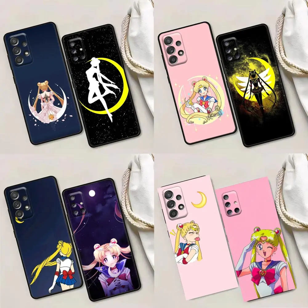 BANDAI Sailor Moon Usagi Phone Case for Samsung A01 A02 A03s A11 A12 A21s A32 A41 A72 A52s 5G A91 A91s Case Soft Silicone
BANDAI Sailor Moon Usagi Phone Case for Samsung A01 A02 A03s A11 A12 A21s A32 A41 A72 A52s 5G A91 A91s Case Soft Silicone